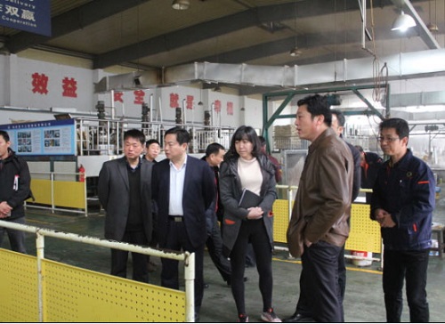 扬州市知名企业家探访榴莲APP网站入口企业文化