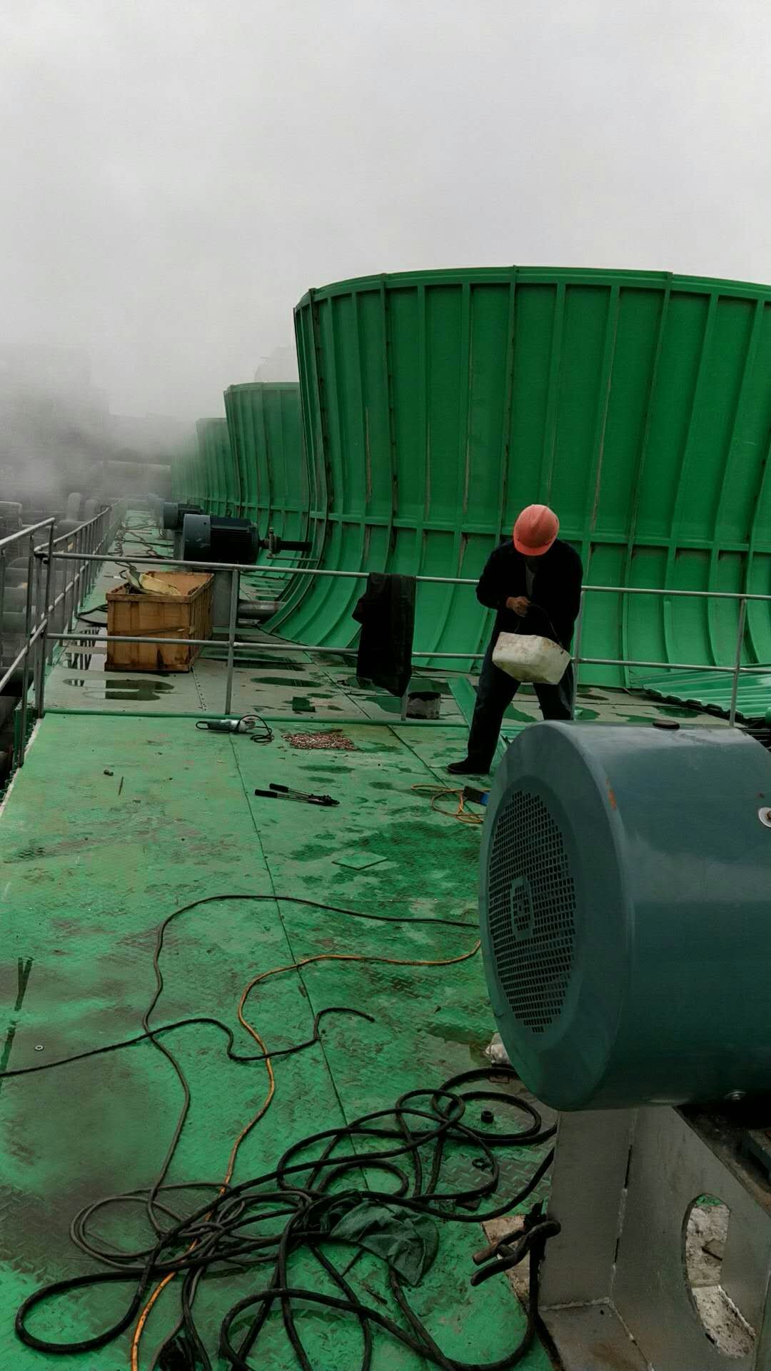 材质保养秘籍：榴莲视频色版大全冷却塔外表清洁技巧